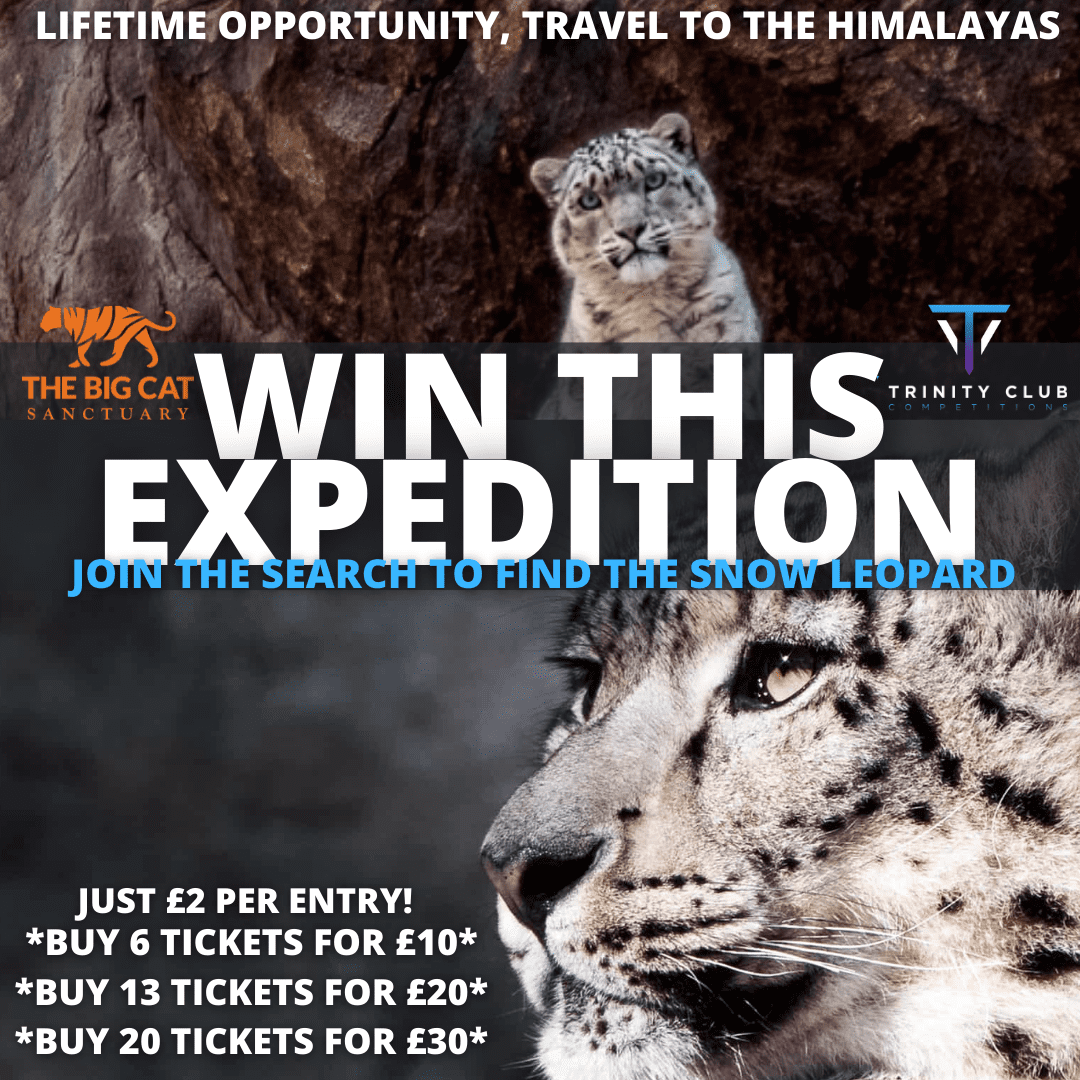 WIN THIS ONCE IN A LIFETIME TRIP TO HIMALAYAS FOR 2! ALL PROCEEDS GOING