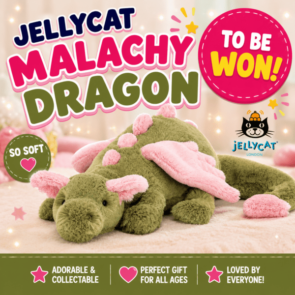 JELLYCAT, Malachy Dragon
